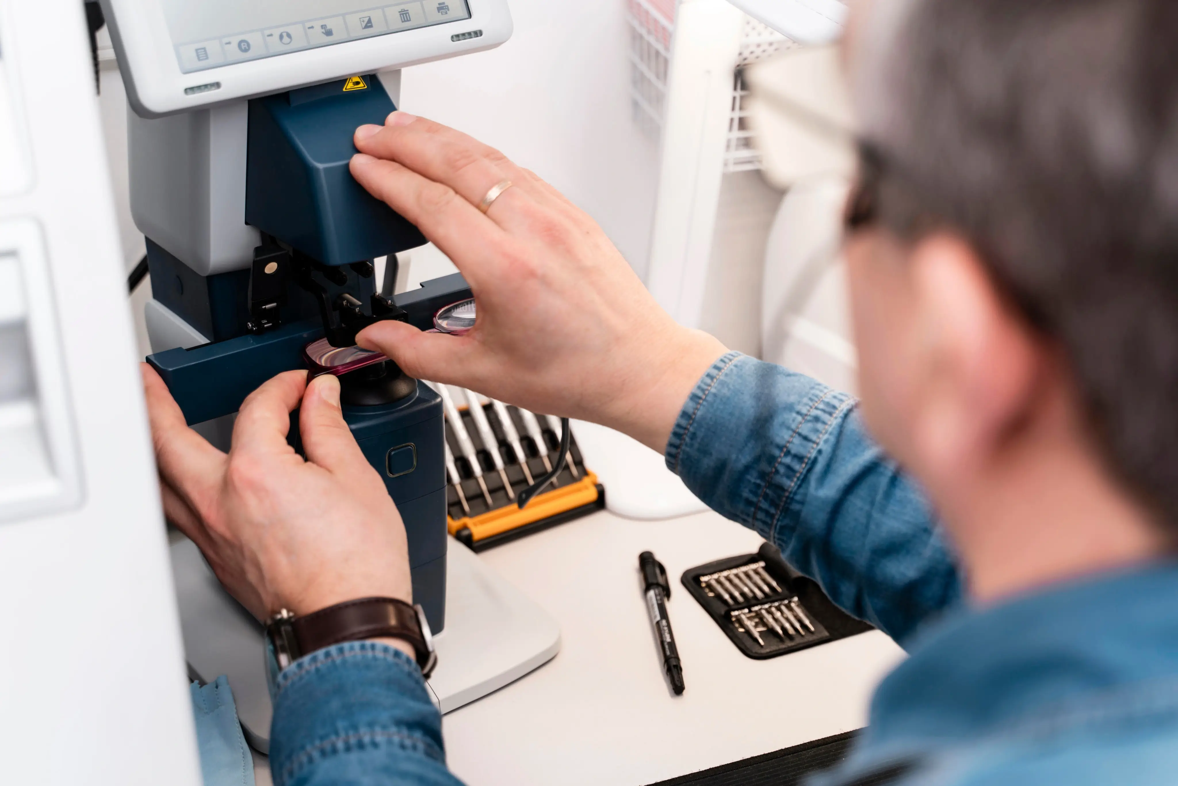 a lady in a nuvinix lab